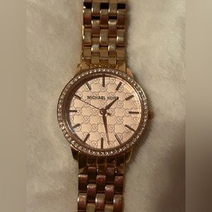 Rose Gold Michael Kors Watch Women’s